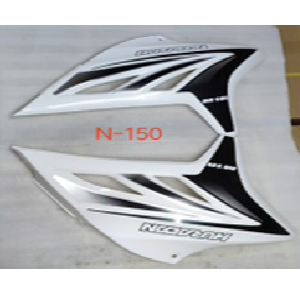 CUBRE TANQUE MOTOR1 M1R200 CON CALCOMANIA BLANCO TRESSUN
