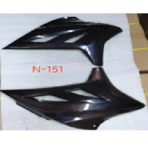 CUBRE TANQUE MOTOR1 M1R200 SIN CALCOMANIA NEGRO TRESSUN