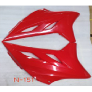CUBRE TANQUE MOTOR1 M1R200 SIN CALCOMANIA ROJO TRESSUN