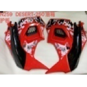 CUBRE TANQUE MOTOR1 NAZCA DESERT250 ROJO