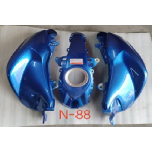 CUBRE TANQUE SUZUKI GIXXER-150GP DE ARRIBA AZUL TRESSUN