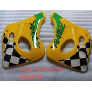 CUBRE TANQUE TRAXX150 CROSS AMARILLO