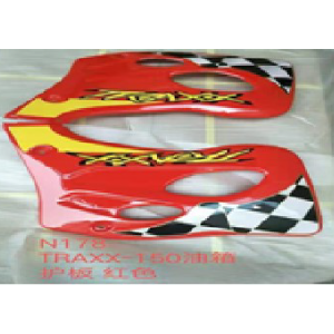 CUBRE TANQUE TRAXX150 CROSS ROJO