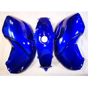 CUBRE TANQUE YAMAHA FZ16 ARRIBA AZUL (3PCS)