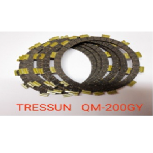 DISCO EMBRAGUE QINGQI QM200GY (6PCS) TRESSUN
