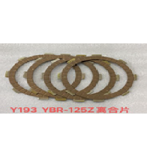 DISCO EMBRAGUE YAMAHA YBR125Z (4PCS)