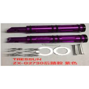 ESTRIBO POSTERIOR ALUM. P03 REDONDO MORADO TRESSUN