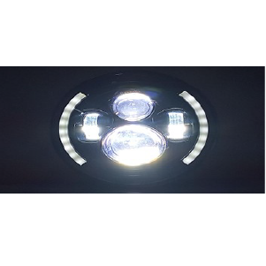 FARO SCRAMBLER250 LED #6826 40W LUZ 1/4 REDONDO