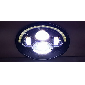 FARO SCRAMBLER250 LED #6827 40W LUZ 1/2 REDONDO