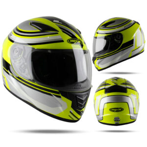 INTEGRAL IN558 EPIC AMARILLO NEON NEGRO BLANCO BRILLANTE